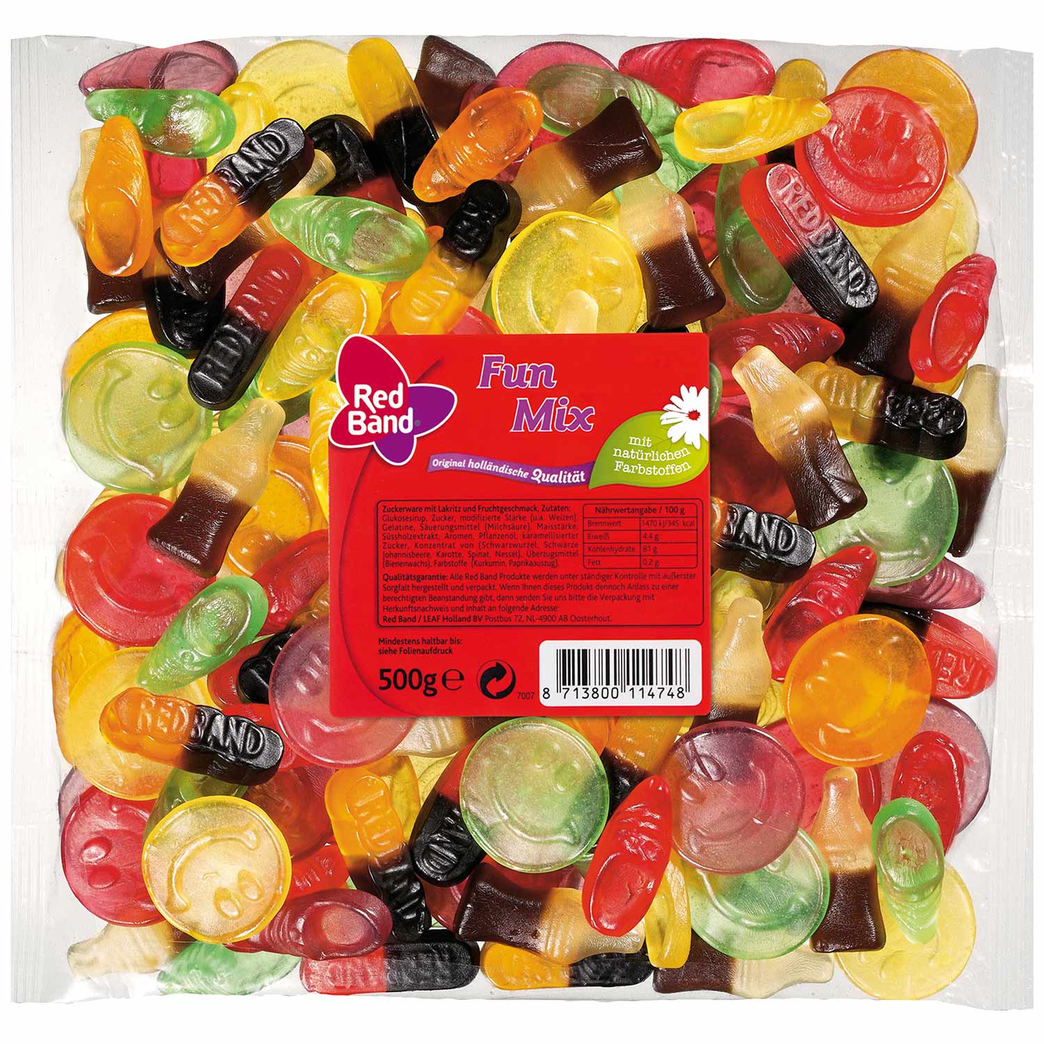 Red Band Fun Mix 500g MHD:14.4.26