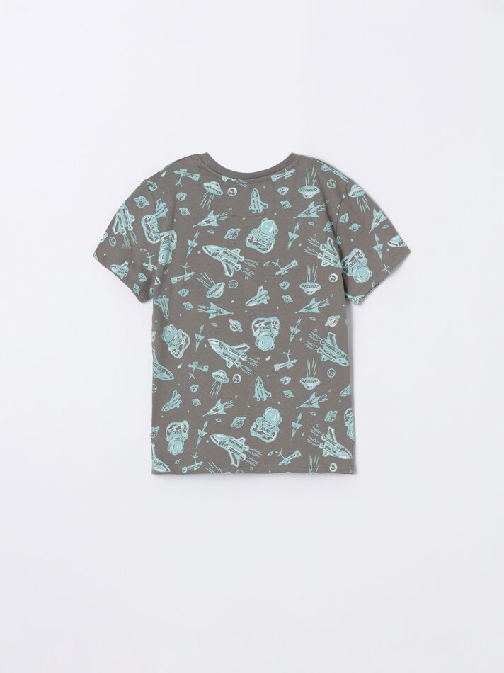 Conjunto de pijama curto estampado - Lead