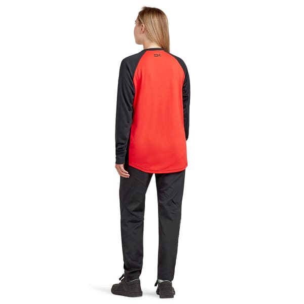 Maillot VTT DAKINE WOMEN'S THRILLIUM L/S JERSEY RIPPIN RED