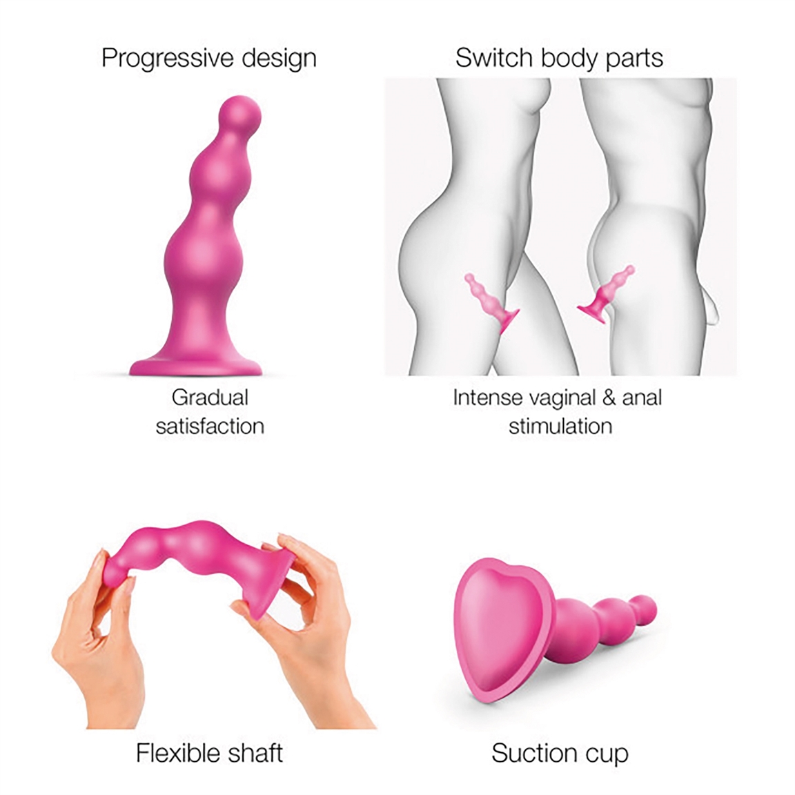 Stimulateur progressif triple