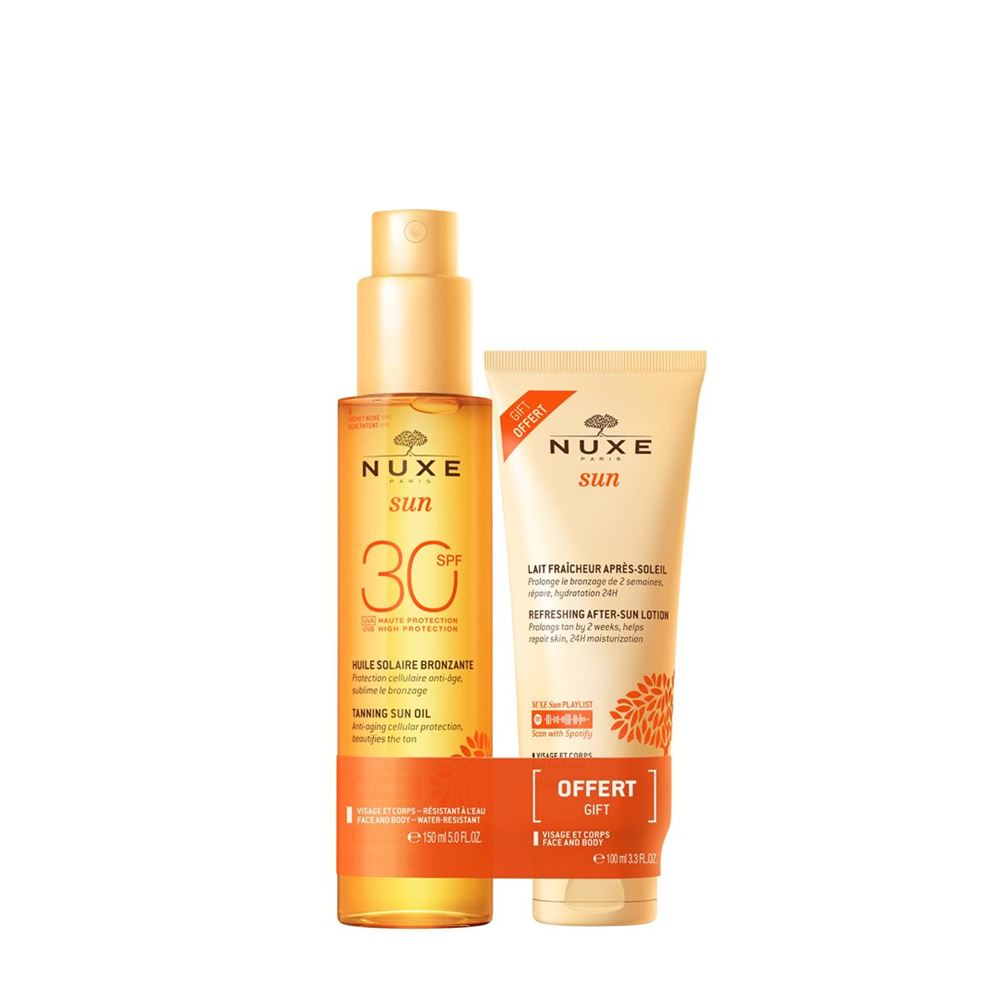 NUXE Sun Duo<br>1 Stück, Sonnenöl LSF30 + After-Sun-Milch 100ml