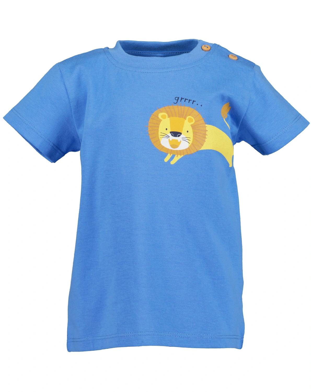 T-Shirt LION GRRRR in blau