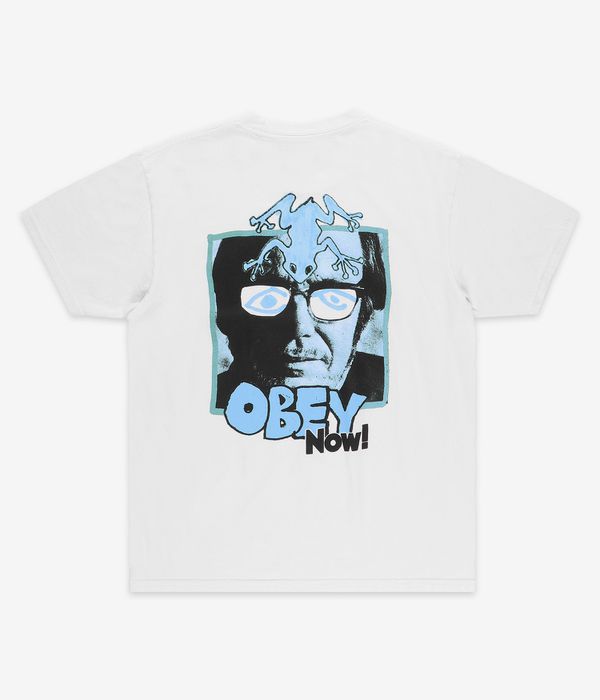 Obey Now! T-Shirt (pigment vintage white)