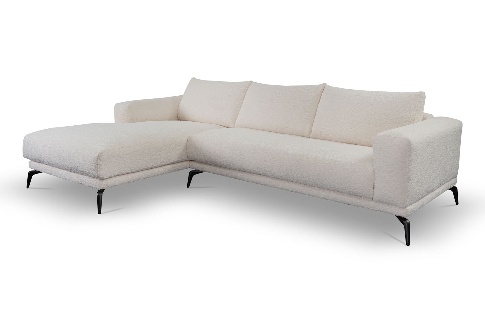 Ole Gunderson Ecksofa MINERVA AL weiß