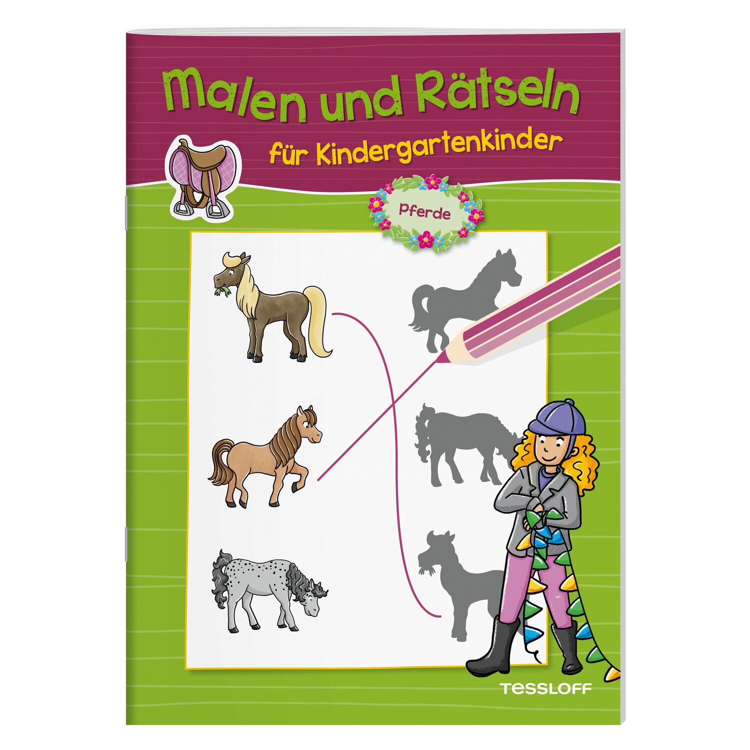 TESSLOFF Malen und Rätseln für Kindergartenkinder