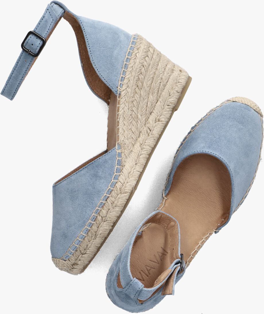 VIA VAI blauwe via vai espadrilles flora braid