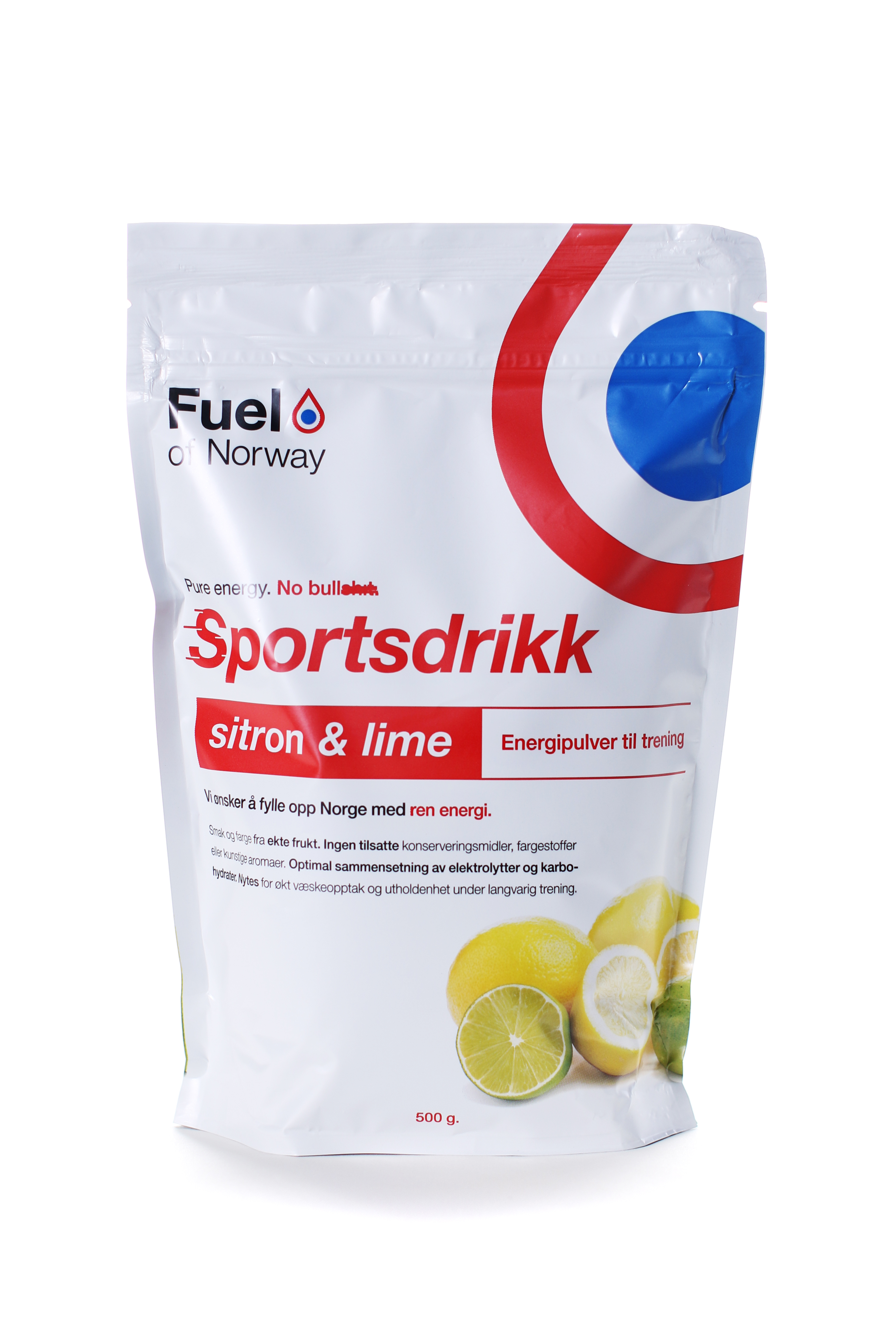 Fuel Of Norway Sportsdrikke 500g Sitron/Lime