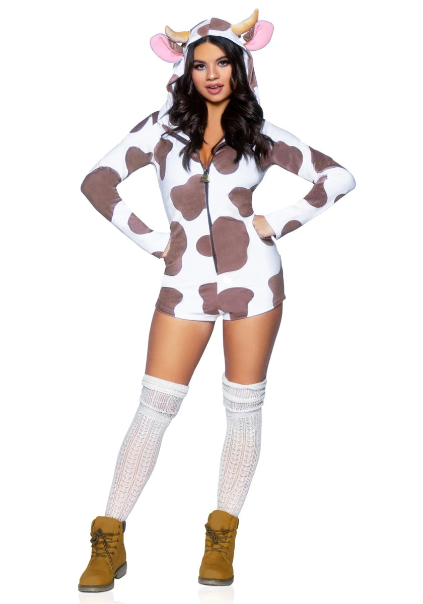 Koe Kostuum Dames Bodysuit Leg Avenue