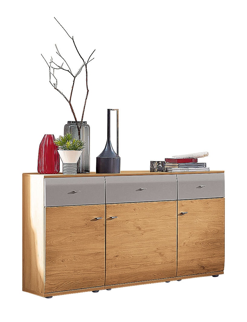 vito Sideboard SAMBA 150 x 90 cm Alteiche/ Grau matt