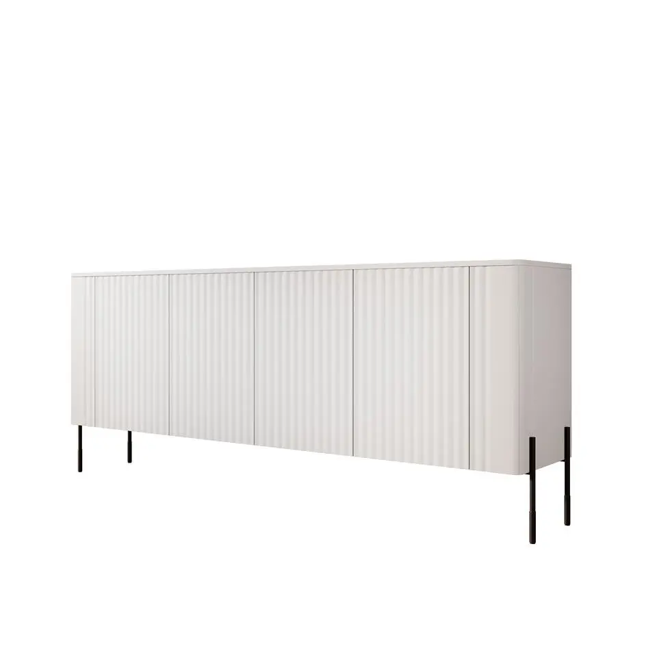 Meubella - Vivi - Dressoir - Wit - 190 cm
