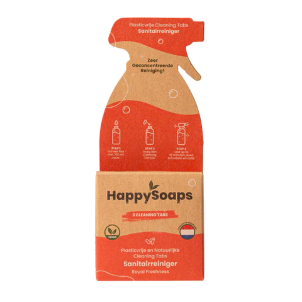 HappySoaps Cleaning Tabs Sanitairreiniger Royal Freshness24 gr