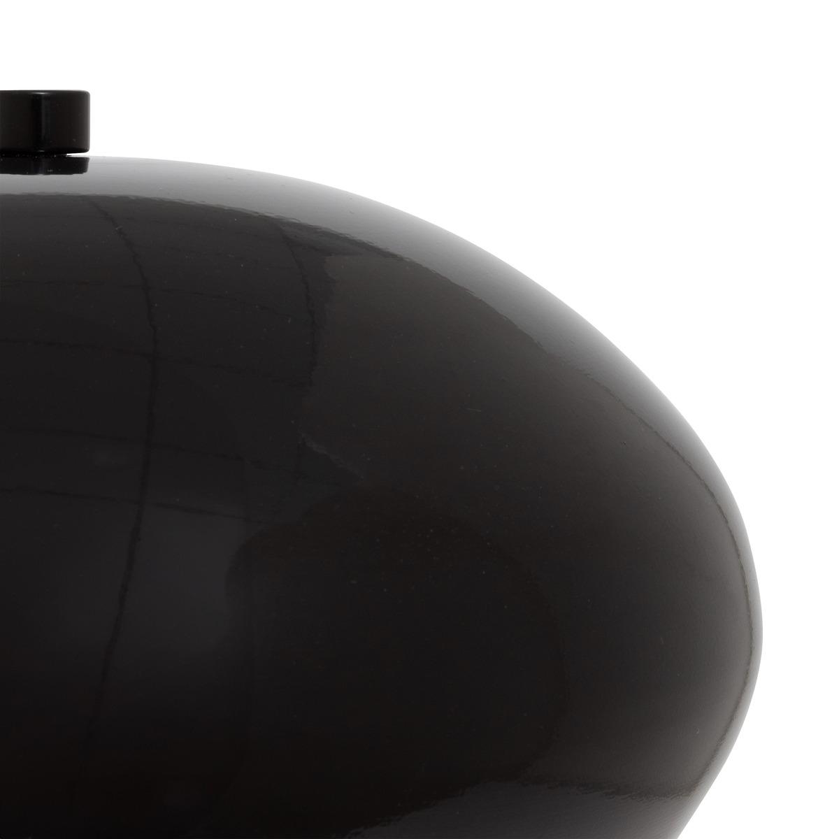 LAMPE CHAMPIGNON SAVIO NOIR H.38CM