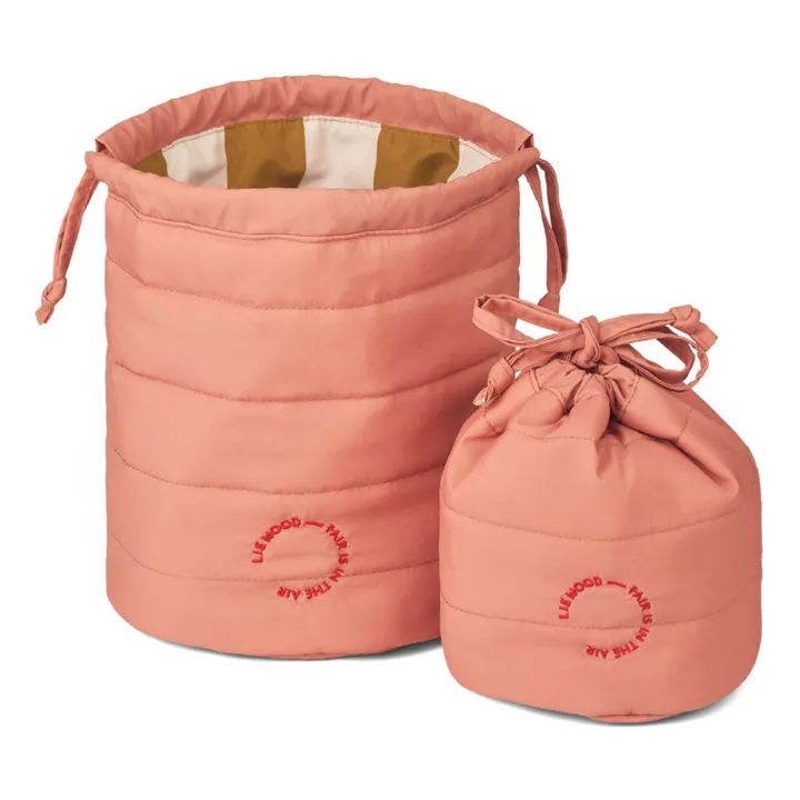 Liewood Pochettes de rangement Luan - Set de 2 | Rose