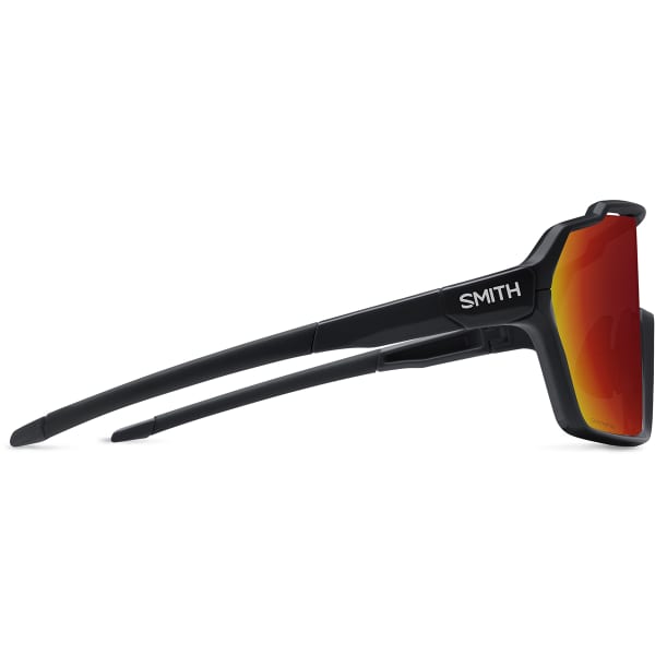 Lunette vélo SMITH SHIFT XL MAG BLACK CHROMAPOP RED MIRROR