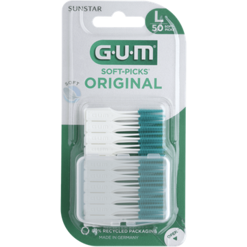 GUM® Soft-Picks® Original Tandenstokers Large 50 Stuks