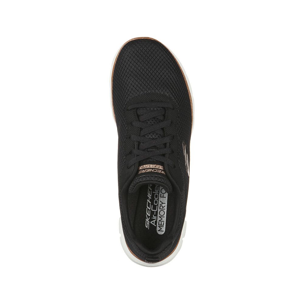 Skechers FLEX APPEAL 4.0-BRILLIANT VIE - Chaussures training Femme black/rose gold