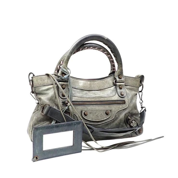 Balenciaga Vintage Balenciaga City Silver