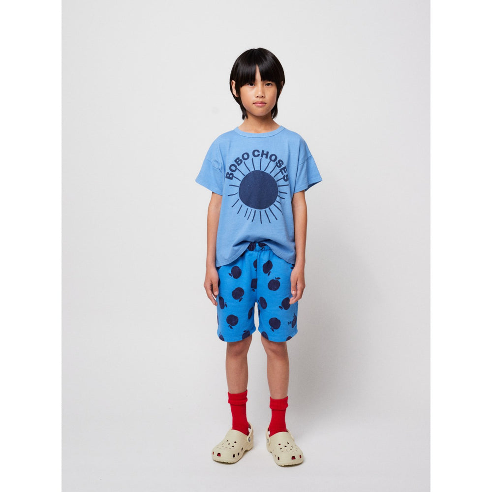 Køb Bobo Choses Light Blue Sun Turquoise T-Shirt