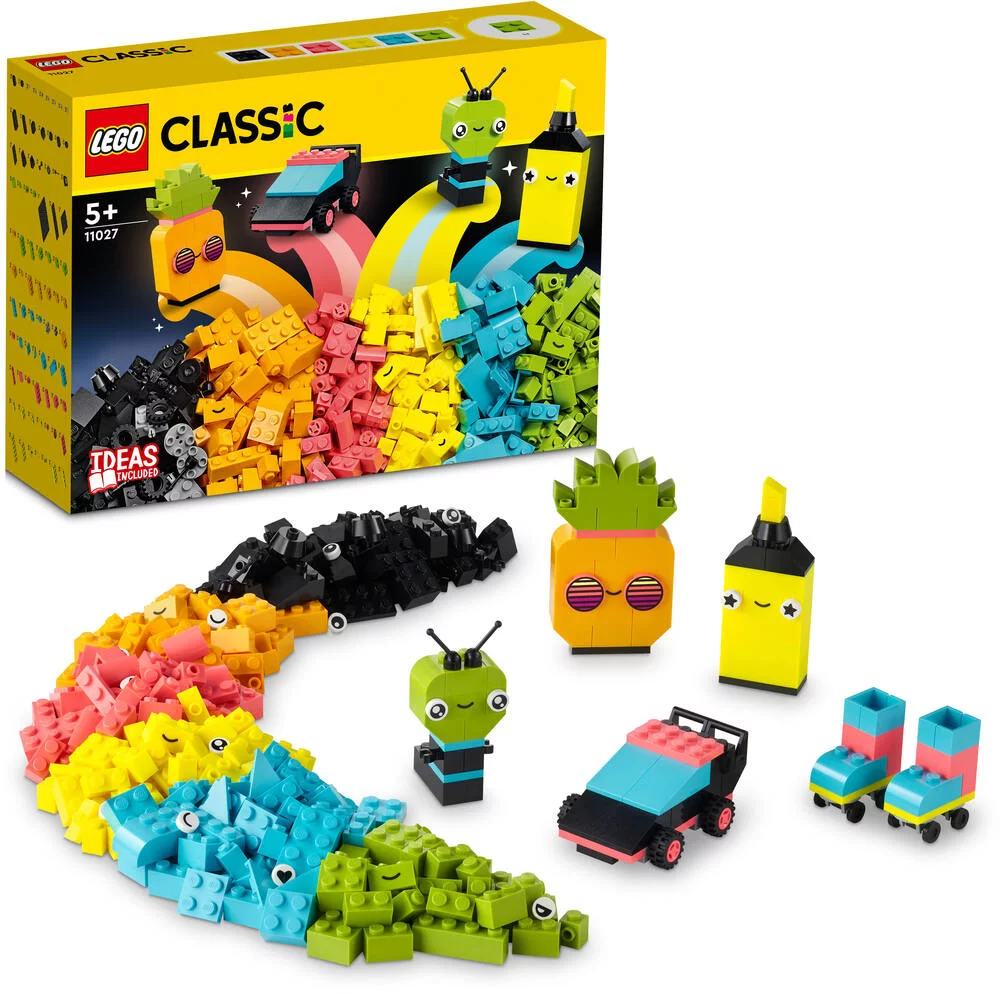 LEGO®CLASSIC 11027 - L’AMUSEMENT CREATIF FLUO