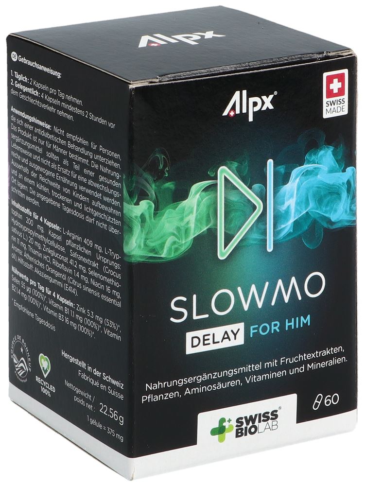 Alpx SLOWMO Kaps Ds 60 Stk