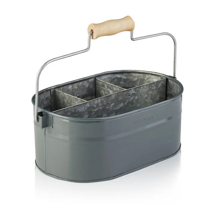 Humdakin - Utensilien Behälter, 30 x 19 x 13 cm, grau