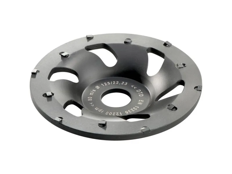 Metabo 628208000, Metabo, 12,5 cm, Grå, 80 m/s, 12200 rpm, 1 stk