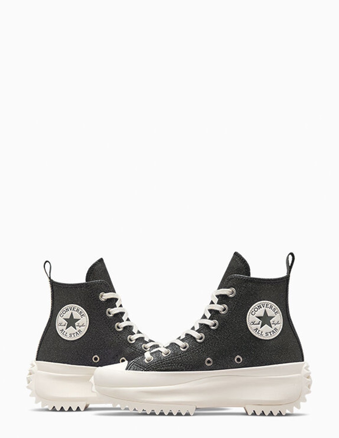 converse Sneakers Femme Run Star Hike Hi Black/Egret/Egret