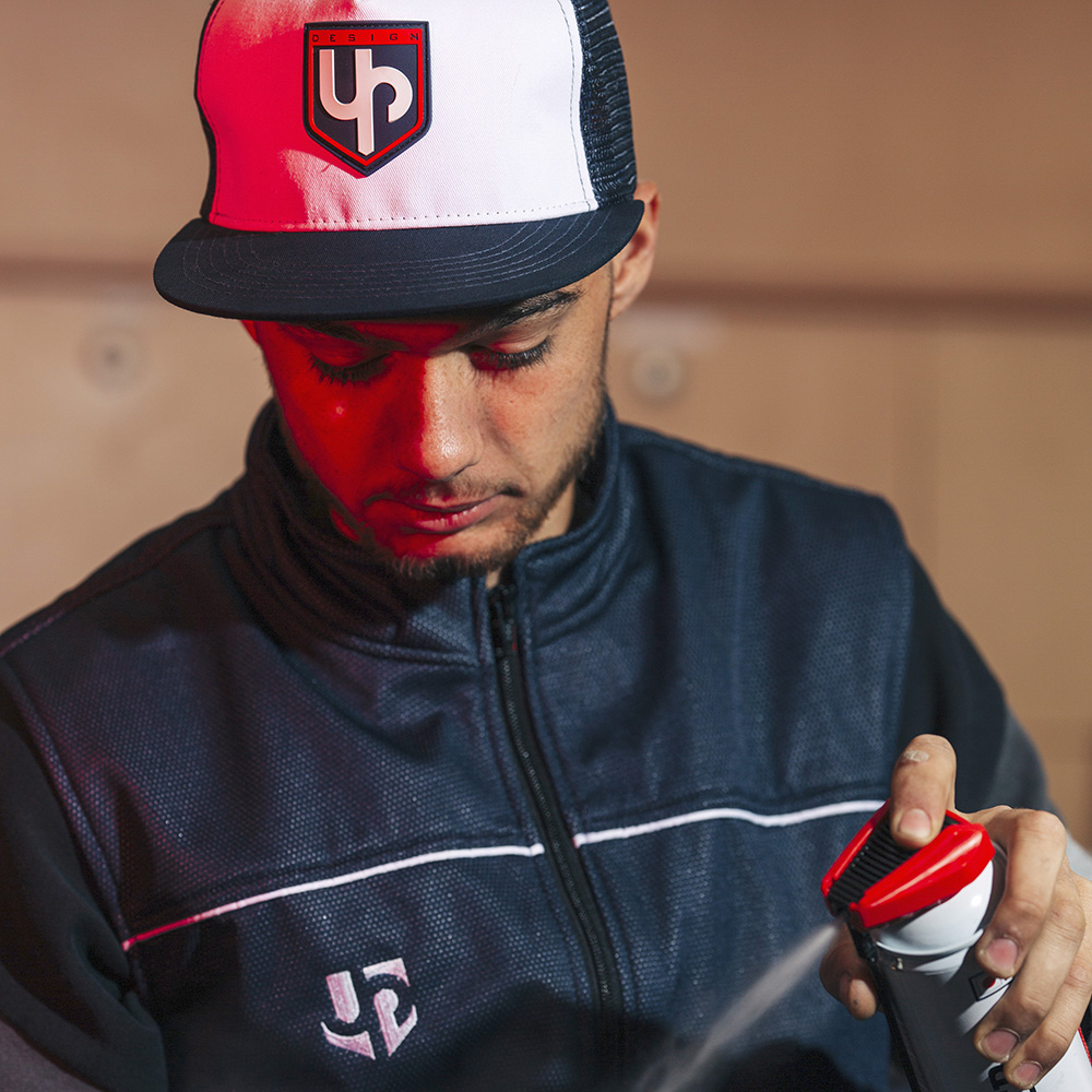 Up Design - Casquette Navy / Blanc