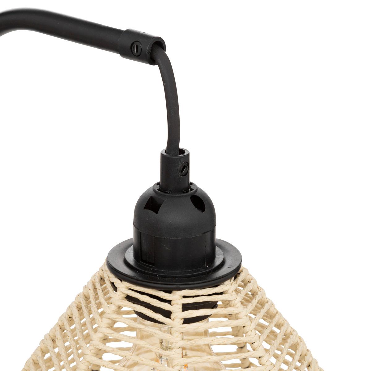 LAMPE ARC DELIA NATUREL H.47.5CM