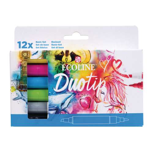 Talens ECOLINE® Duotip Marker Basis-Sets