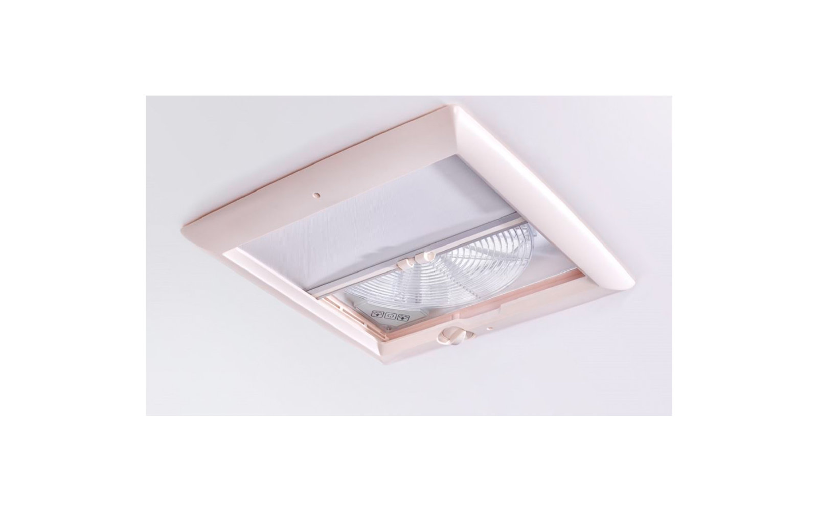 Thule Vent 12 V Dachhaube motorisiert weiß lichtdurchlässig