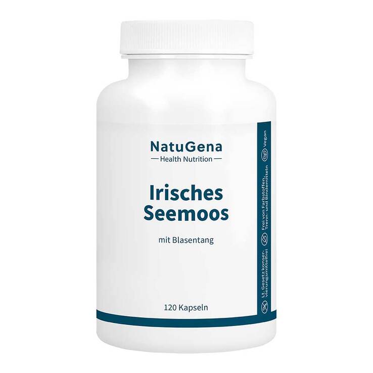 Irisches Seemoos mit Blasentang Kapseln, 120 St