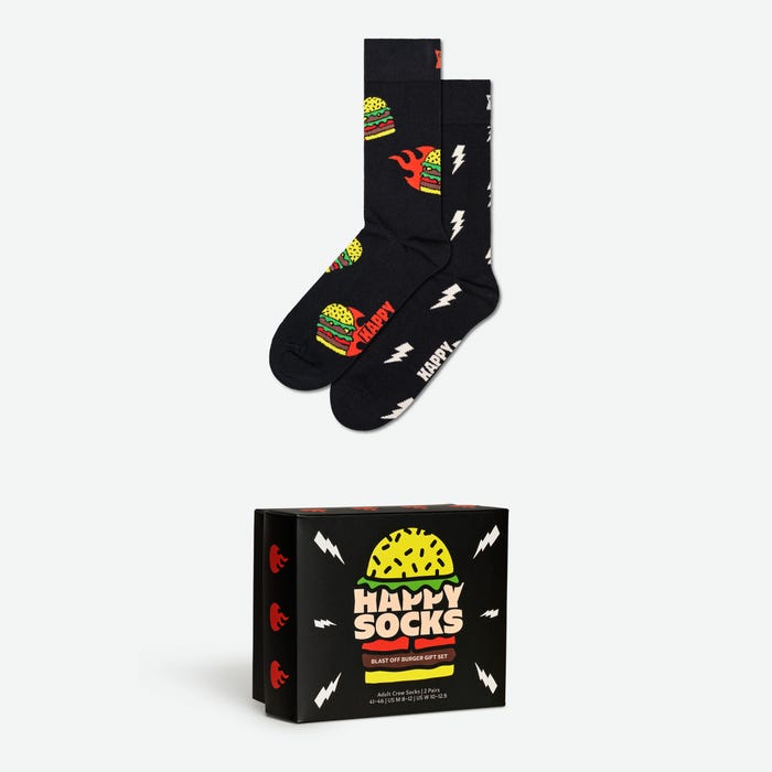 Happy Socks-Happy Socks Geschenkset Burger