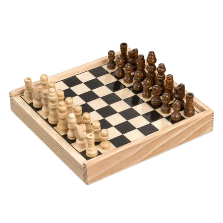 Philos Schach, Mühle, Kombination, mini, FSC 100%
