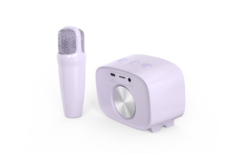 Voice 2 PurpleInteraktives Mikrofon und kabelloser Lautsprecher
