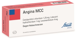 ANGINA MCC Streuli Lutschtabletten, 50 Stück