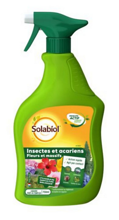 Traitement insectes et acariens Solabiol 750ml