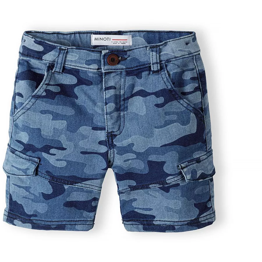 MINOTI Cargoshorts BuntDunkelblau