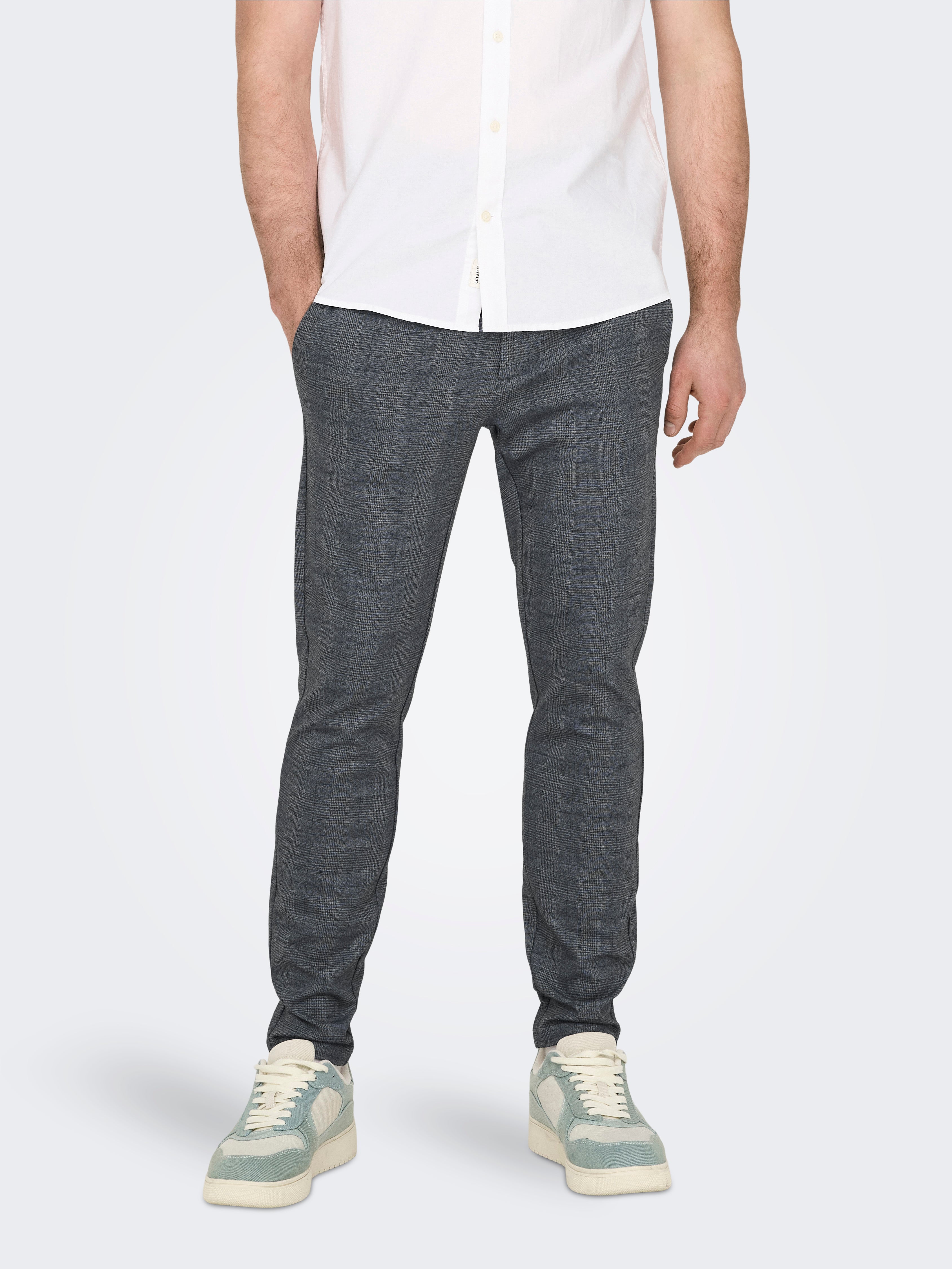 ONSMARK Slim Fit Hose Dress Blues