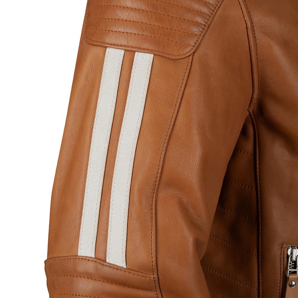 Segura - Blouson Orion Camel / Blanc