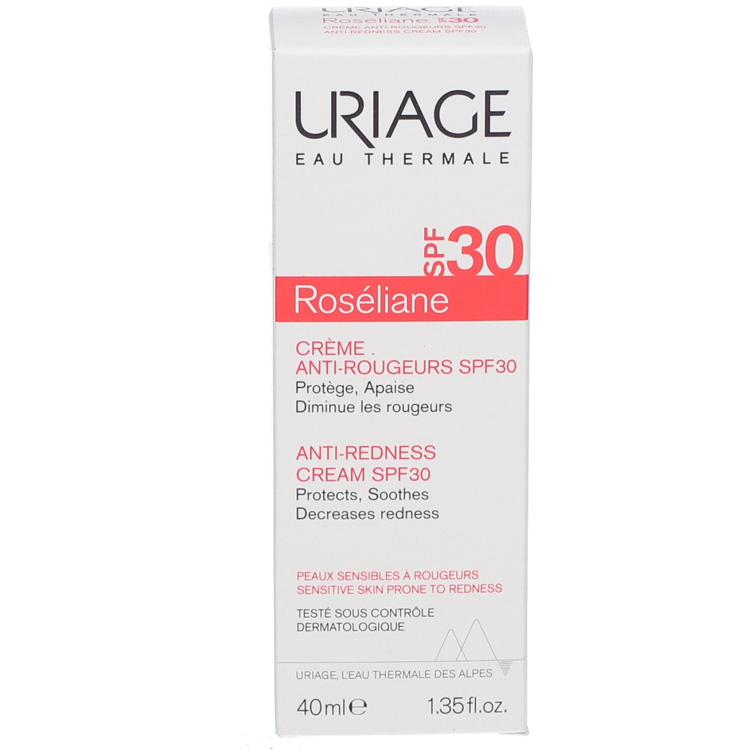 URIAGE Roseliane Creme gegen Rötungen SPF 30