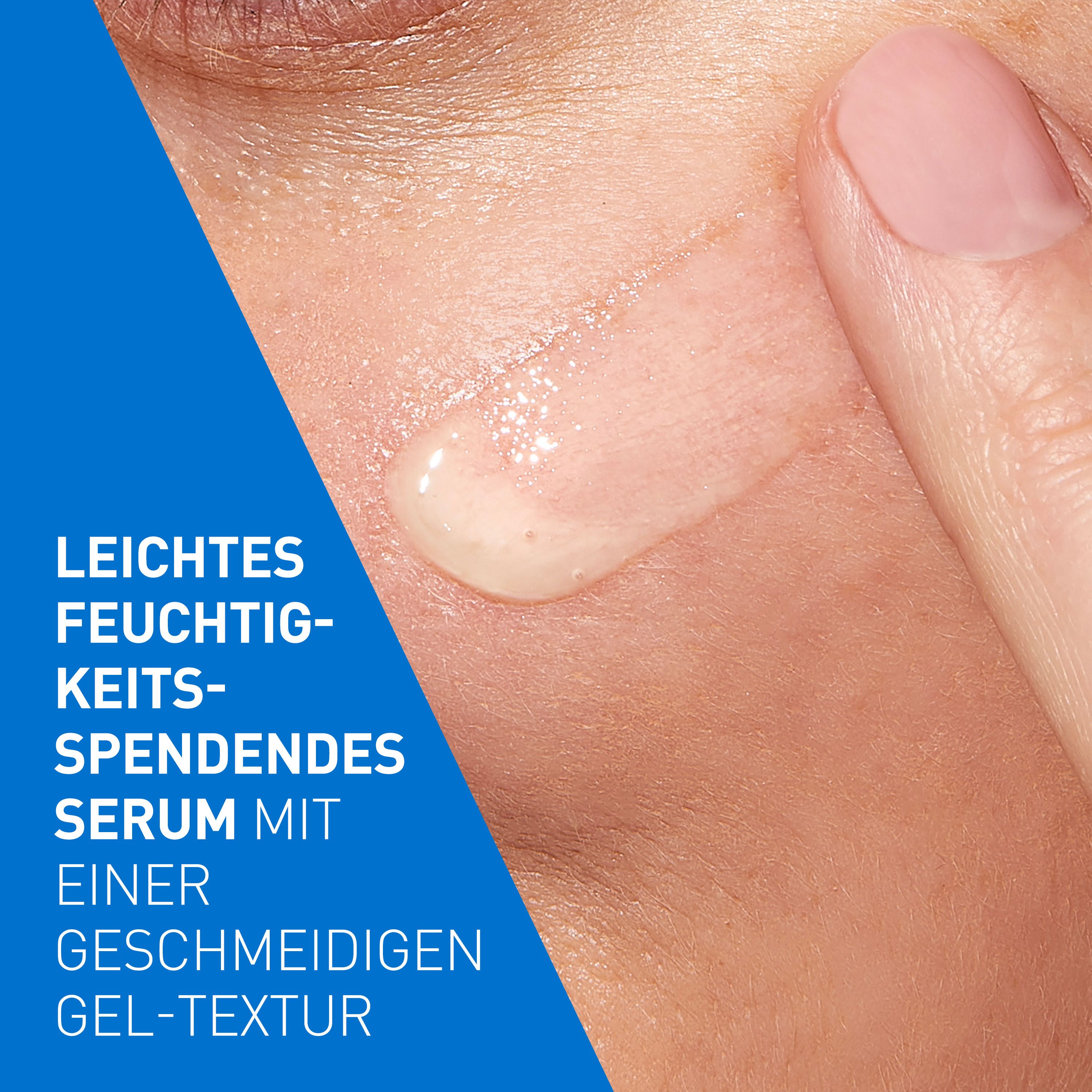 CeraVe Feuchtigkeitsspendendes Hyaluronsäure Serum: Aufpolsterndes Gesichtsserum für trockene bis normale Haut
