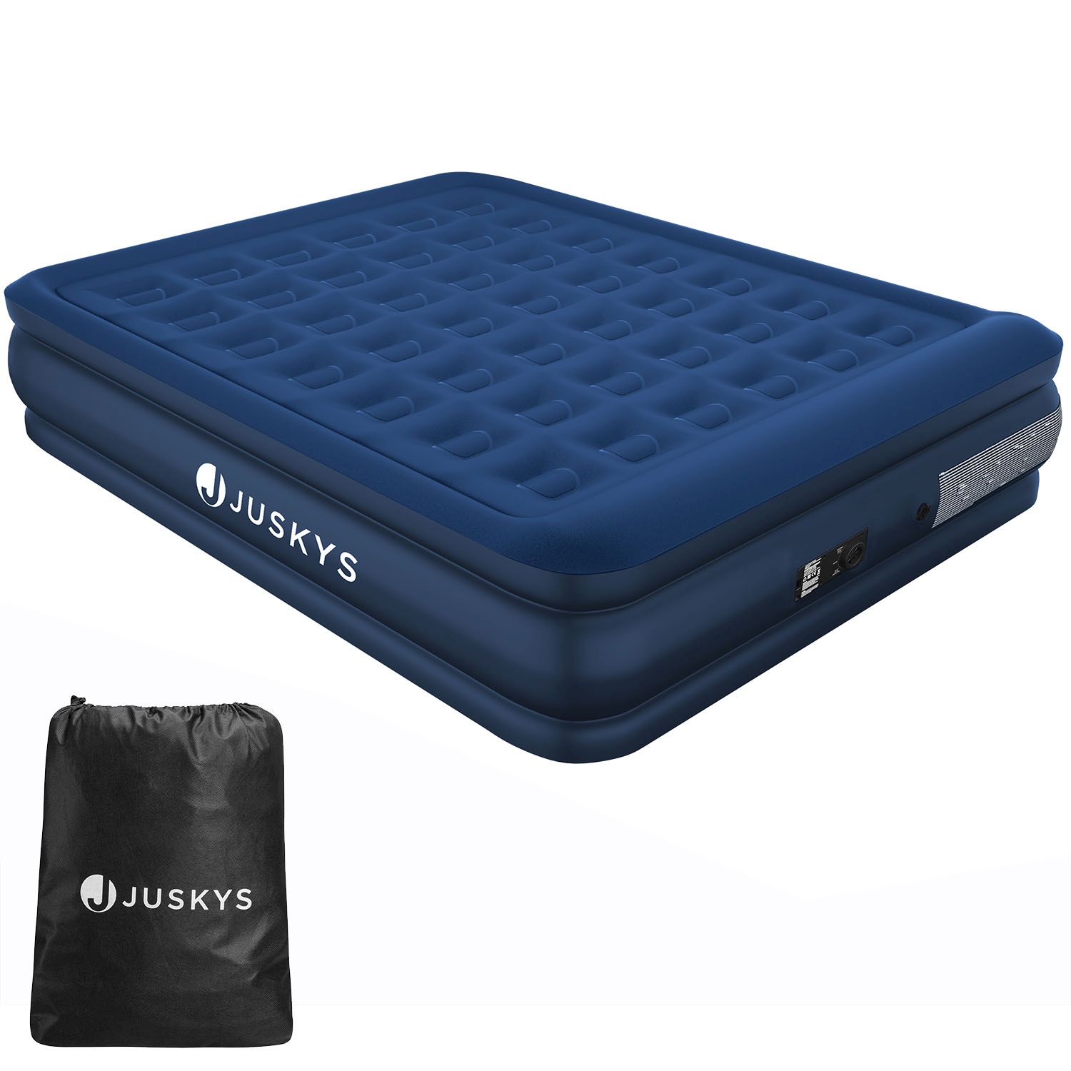 Juskys Sapri L zelfopblaasbaar luchtbed - Blue