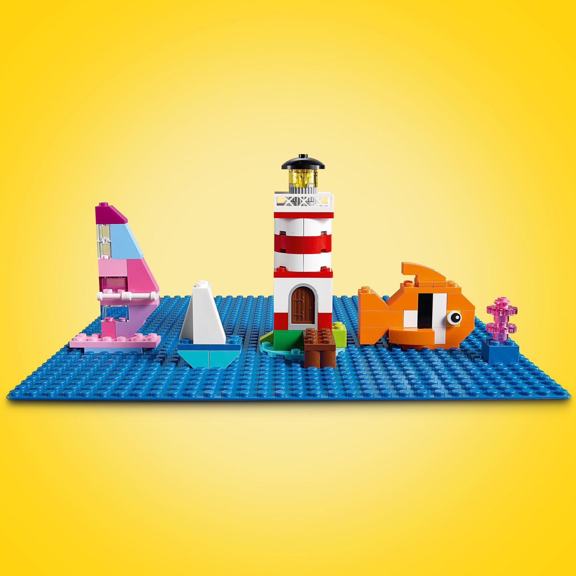 LEGO Konstruktionsspielzeug Classic Blaue Bauplatte