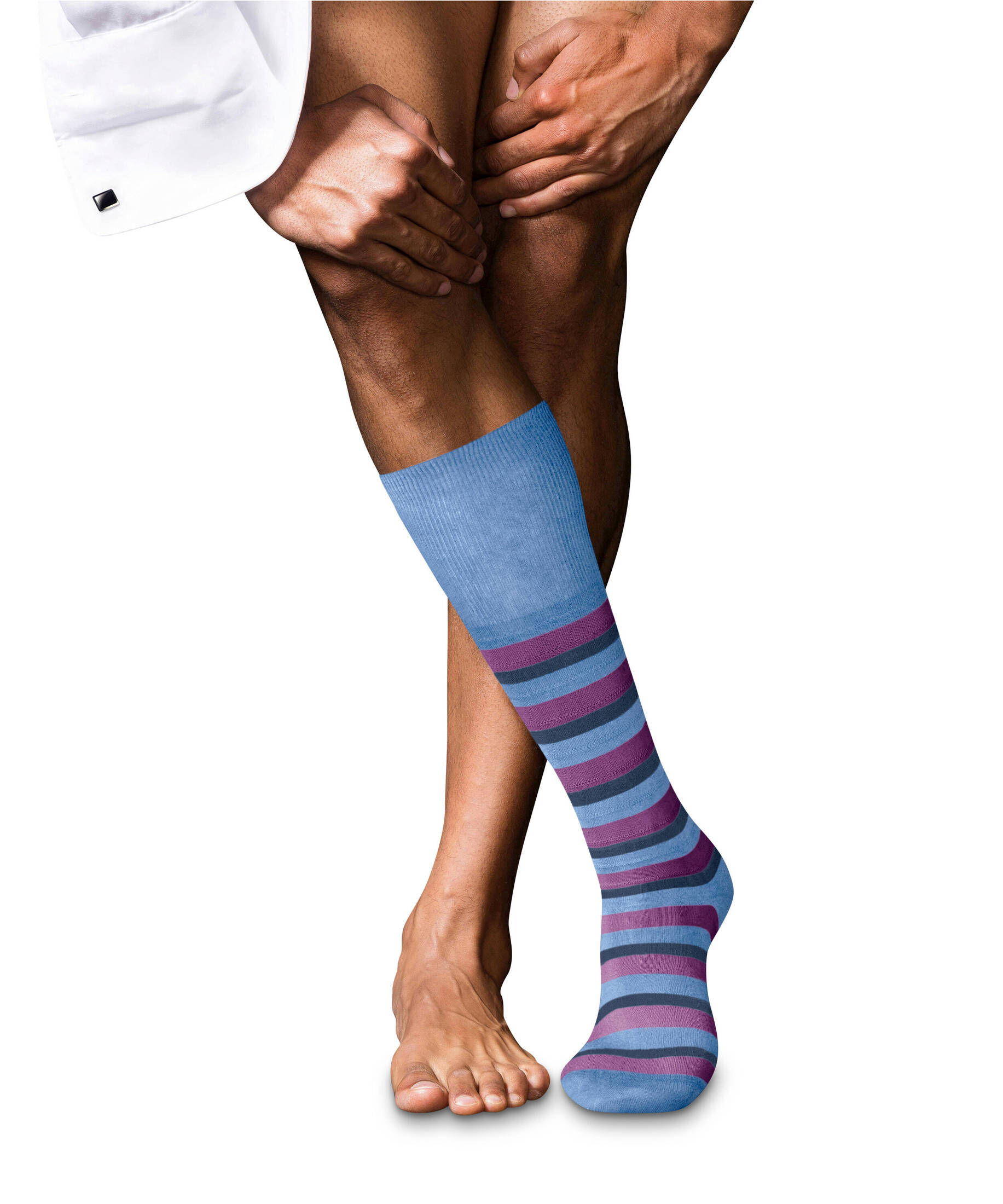 FALKE| Herren Kniestrümpfe Gentlemen's Lab #15 Finest Supima Cotton