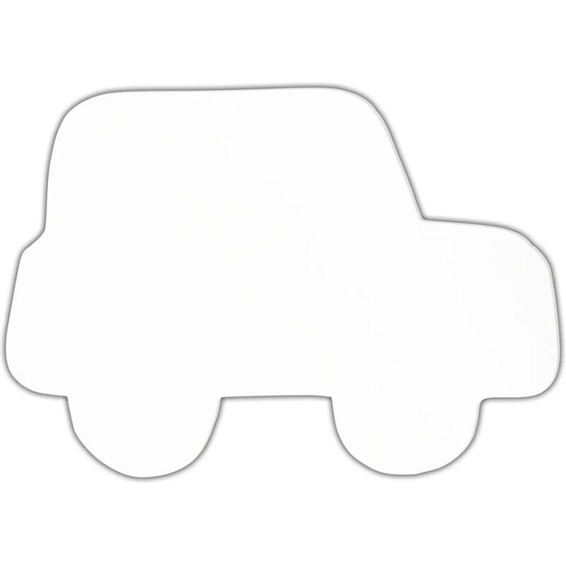 Symbole voiture 20.5cm - Blanc