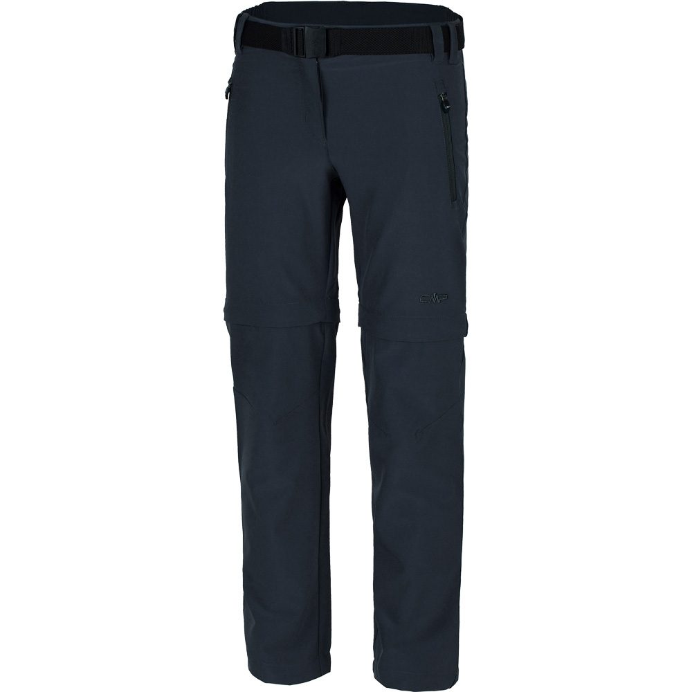CMP Stretchhose Zip Off Mädchen anthrazit