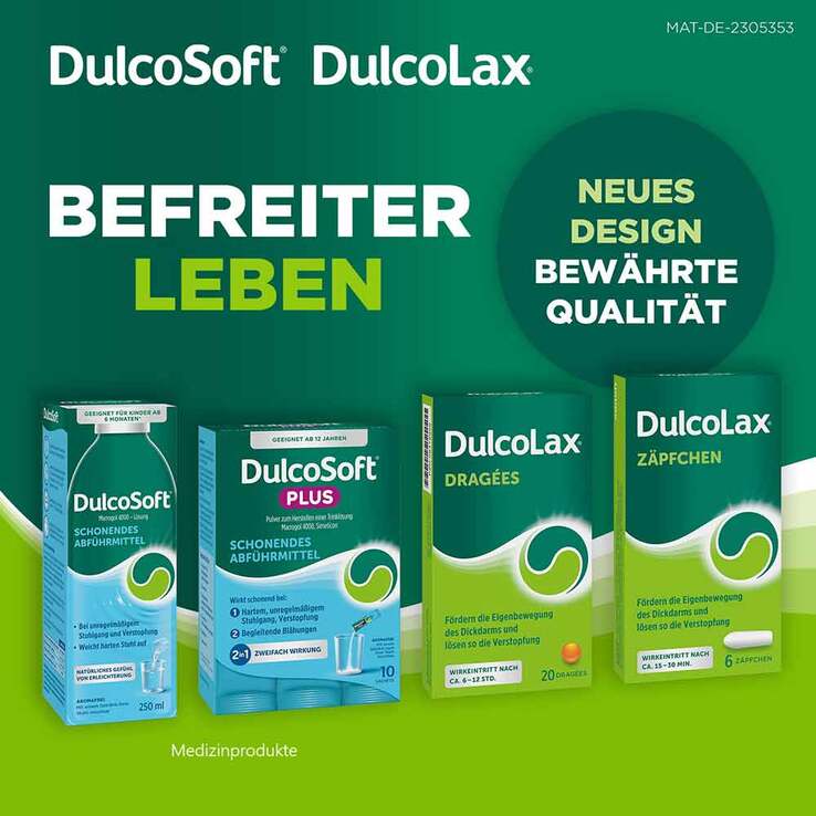 DulcoSoft® Pulver Abführmittel bei Verstopfung, 20X10 g