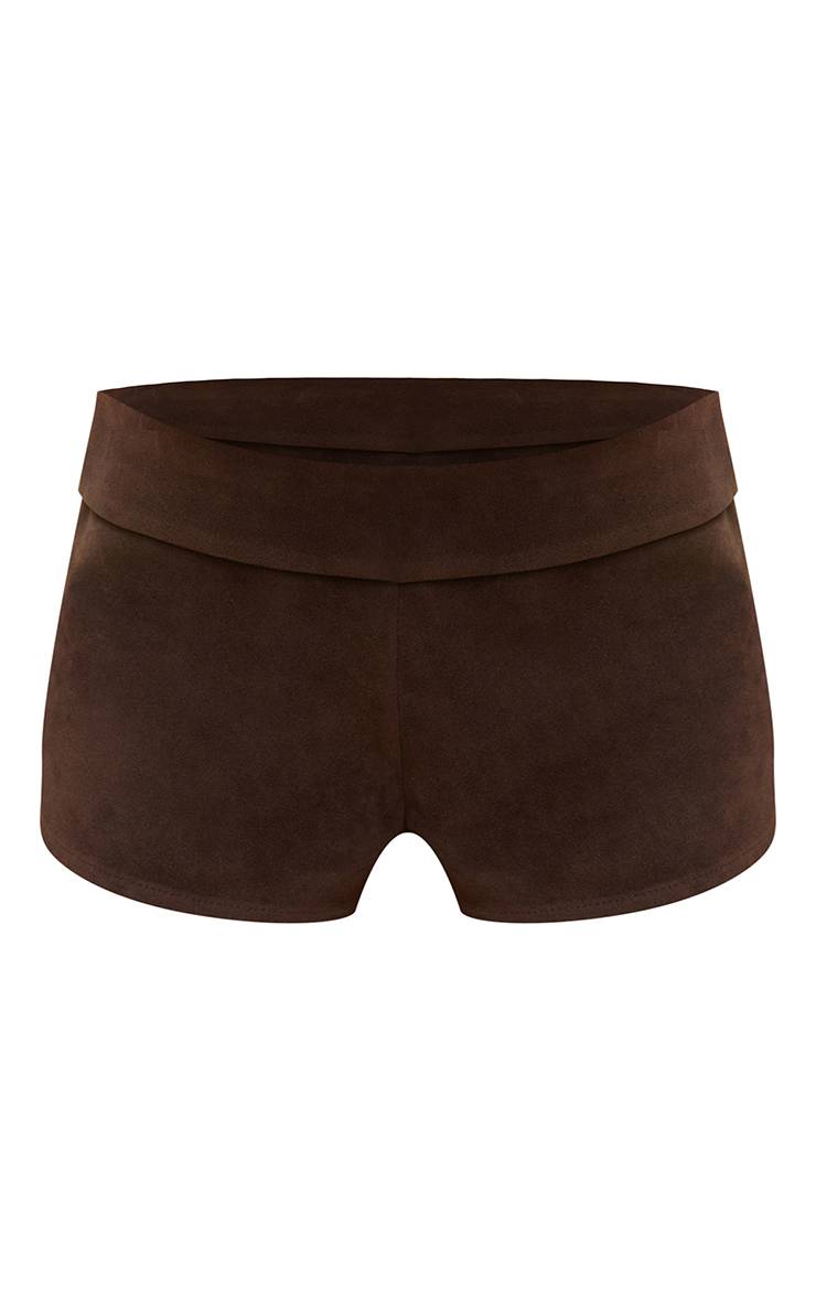 Chocolat Short Micro En Synthétique