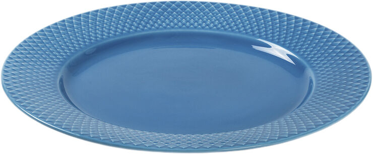 Lyngby Porcelæn Rhombe Color Middagstallerken Ø27 cm blå Blå
